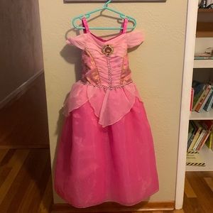 Disney Store Aurora- Sleeping Beauty Dress size 5/6